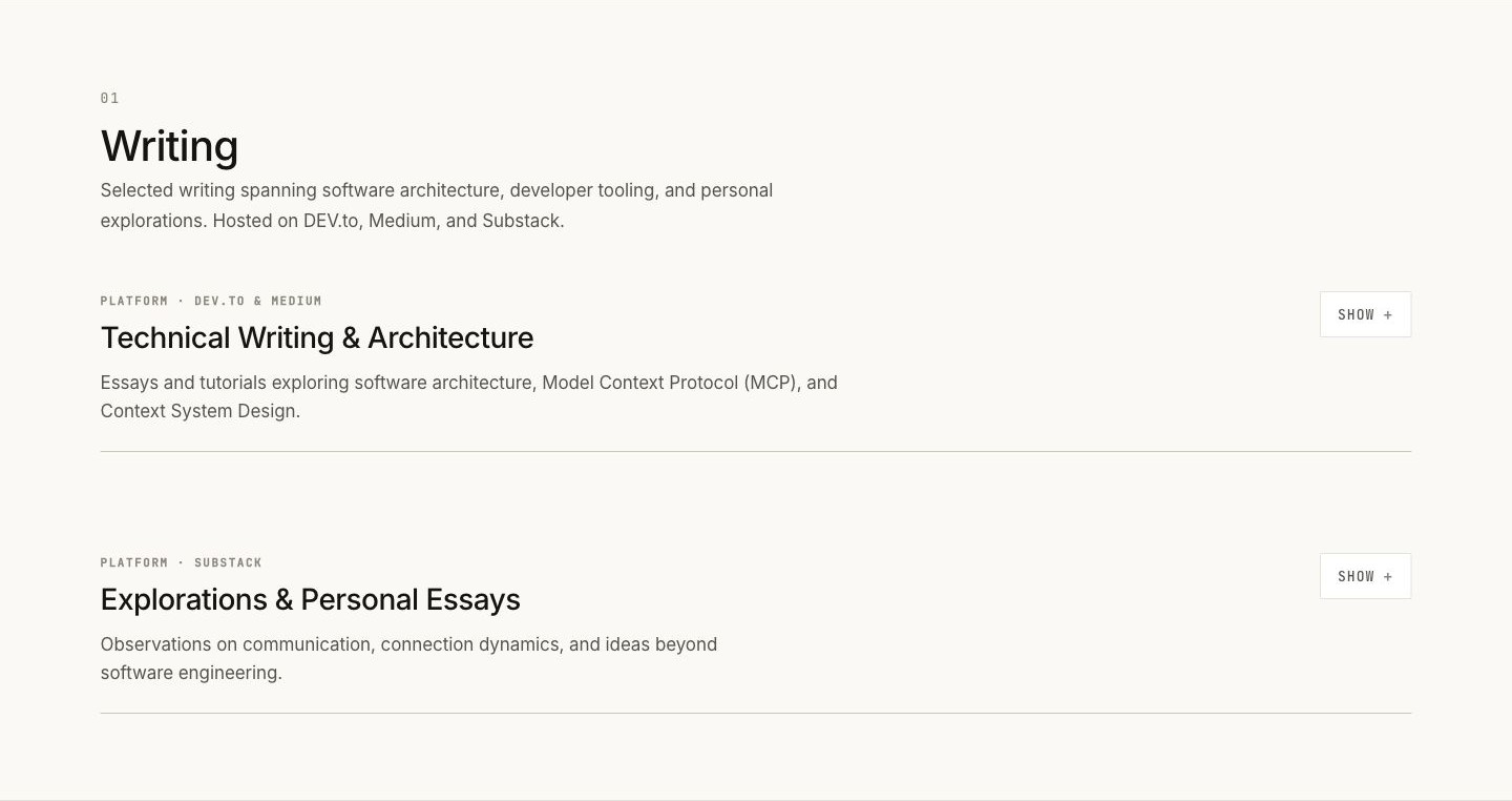 Section tabs on mobile; collections on desktop, captured at 1440px desktop width